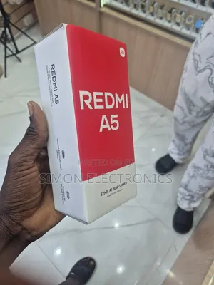New Xiaomi Redmi A5 4G 128 GB Black