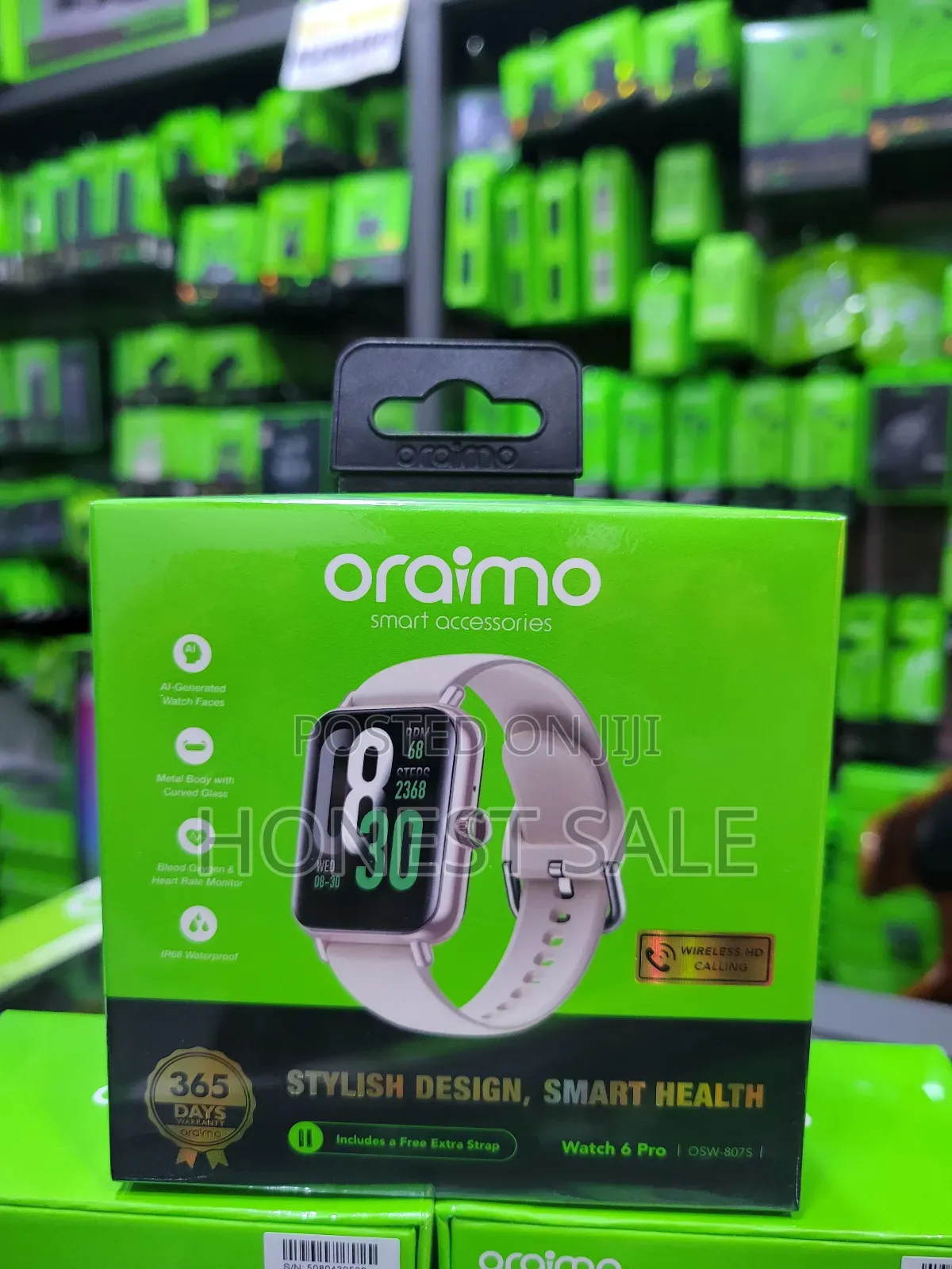 Oraimo Watch 6 Pro 1.69'' Full Touch Smart Watch