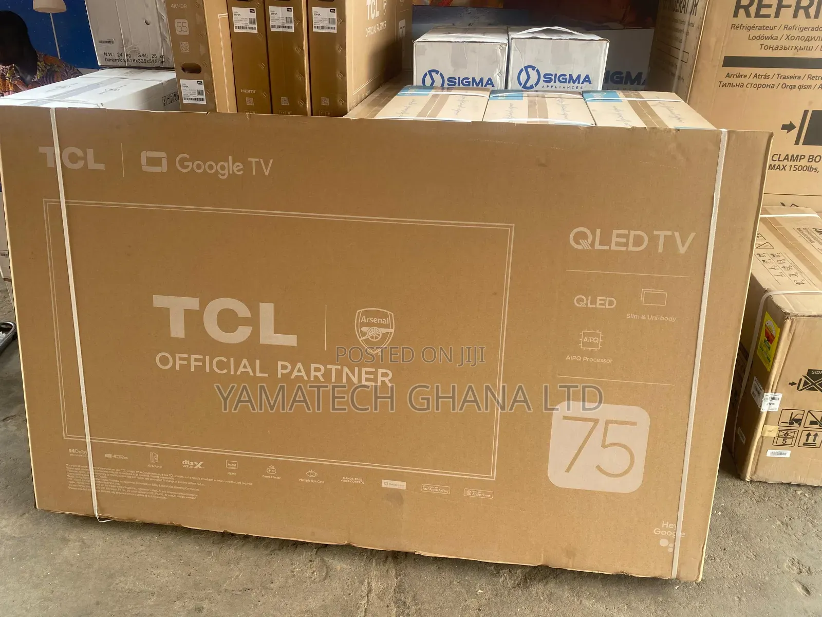 Tcl 75 Inch Qled Google Smart Android 4k Tv (75p7k)