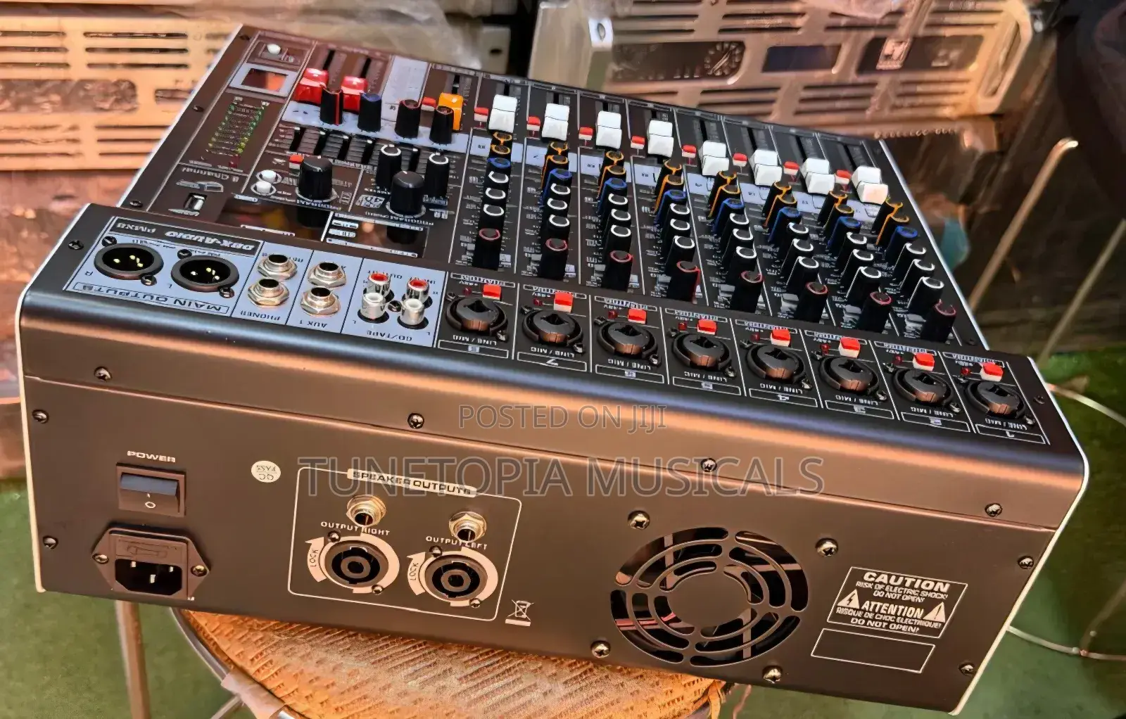 Yamaha 8-channel Powered Audio Mixer