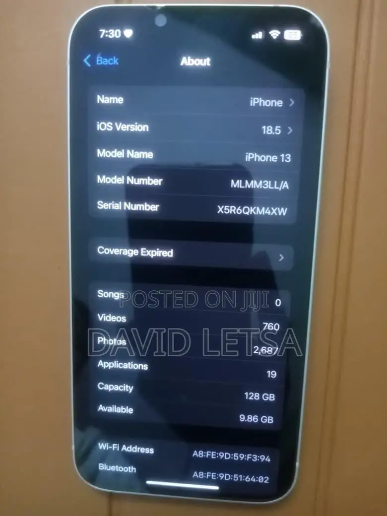 Apple iPhone 13 128 GB White