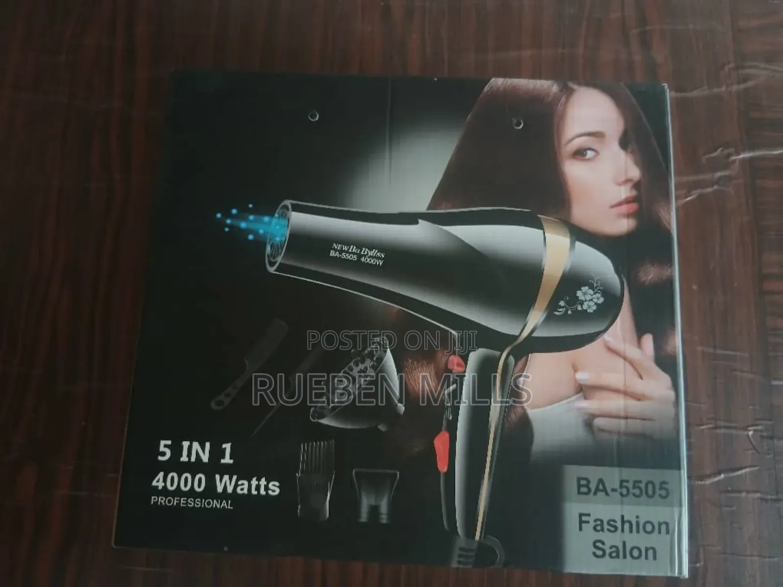Babyllss Ba-5505 Five In One Fashion Salon Hair Blow Dryer