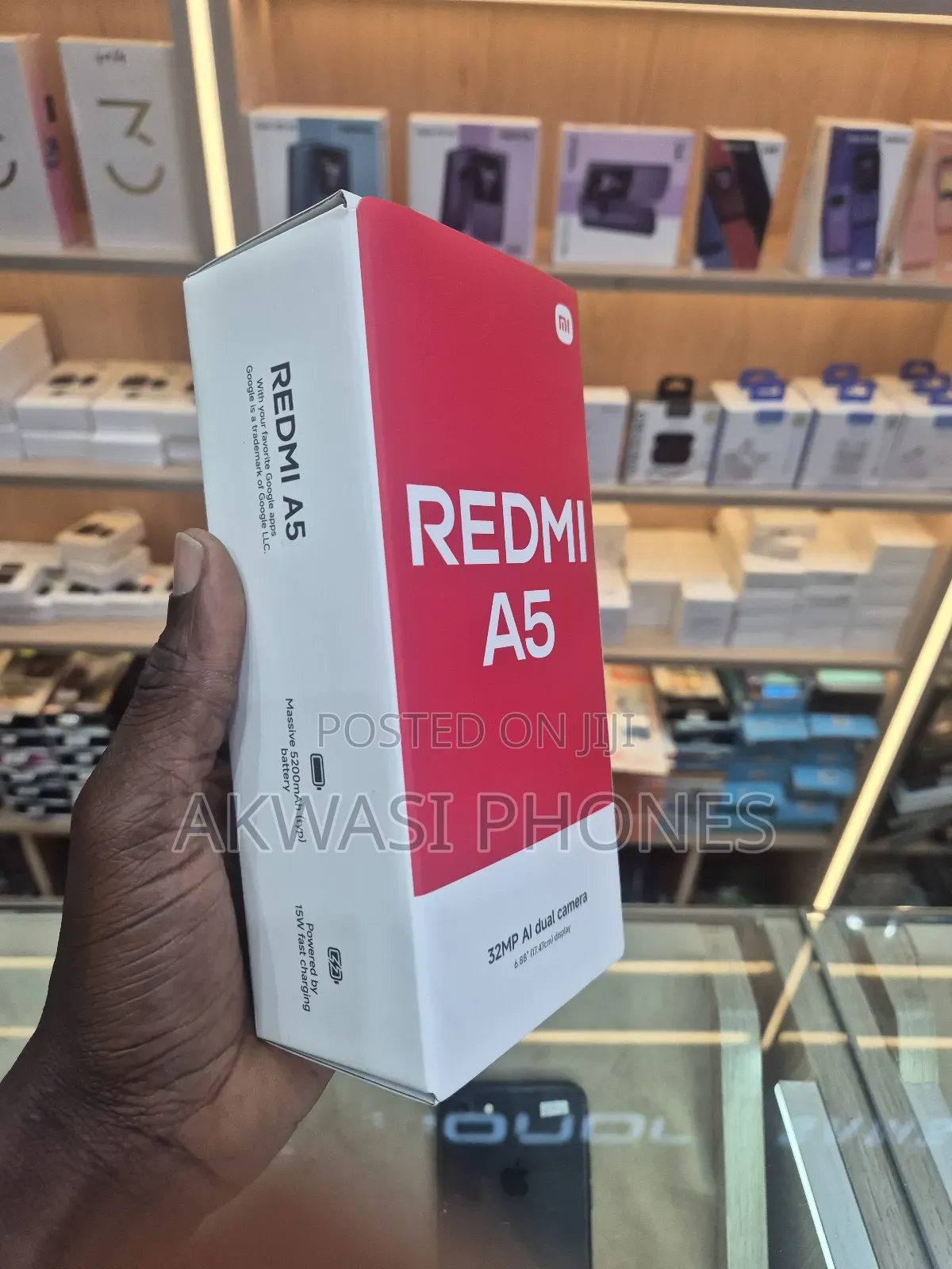 New Xiaomi Redmi A5 4G 128 GB Black