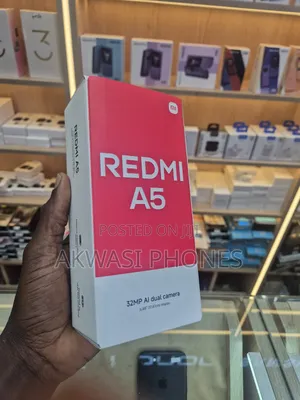New Xiaomi Redmi A5 4G 128 GB Black