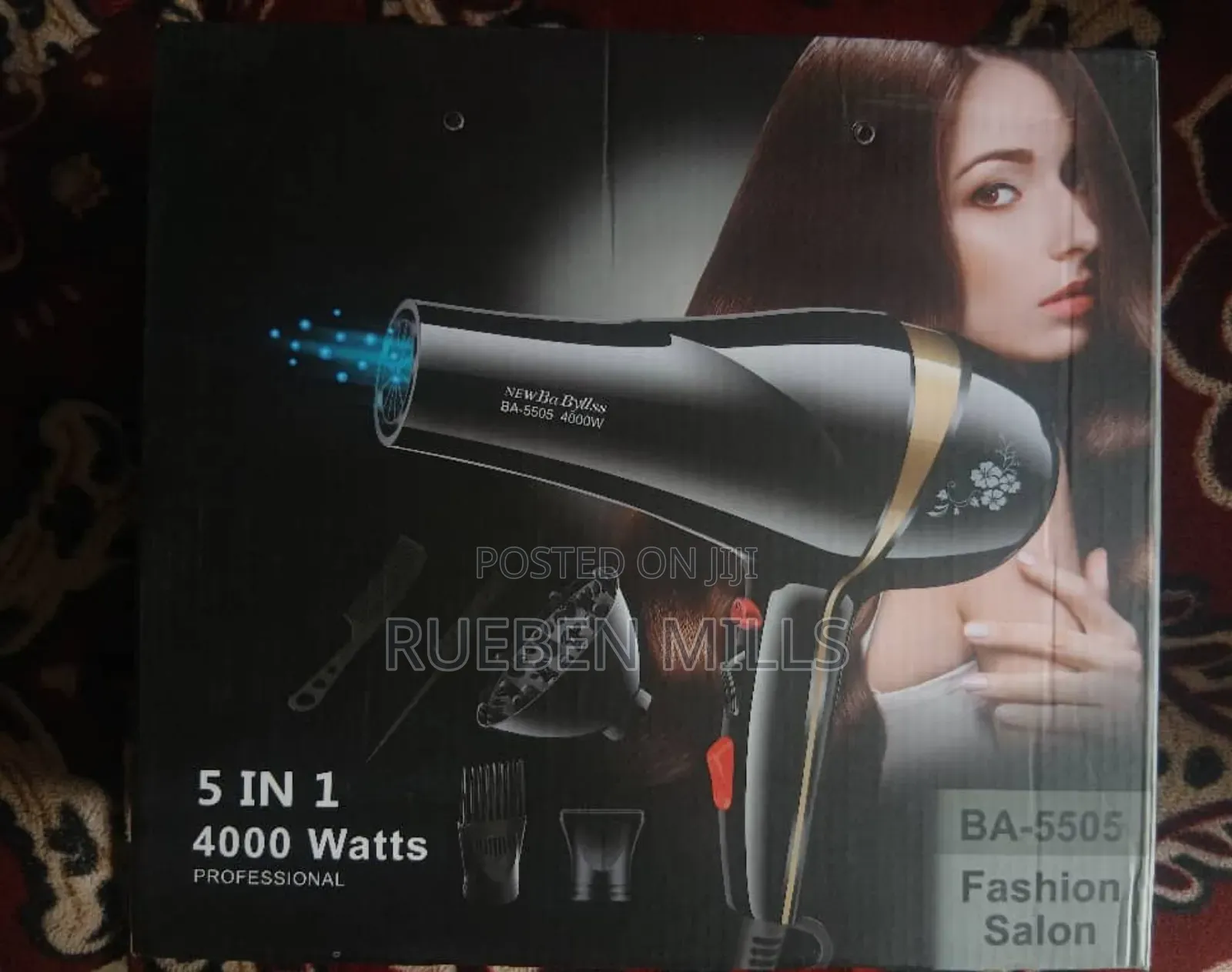 4000 Watts 5 In 1 Babyllss Fashion Salon Hair Dryer