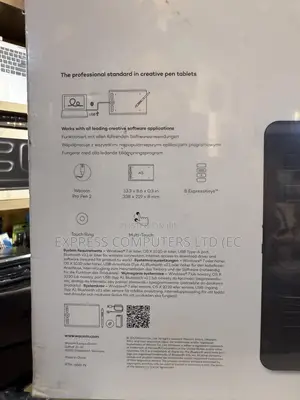 Wacom Intuos Pro Medium Bluetooth Professional Graphic Drawing Tablet