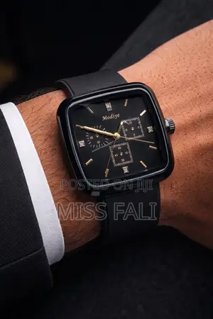 Geneva Chronograph Silicon Band Watches