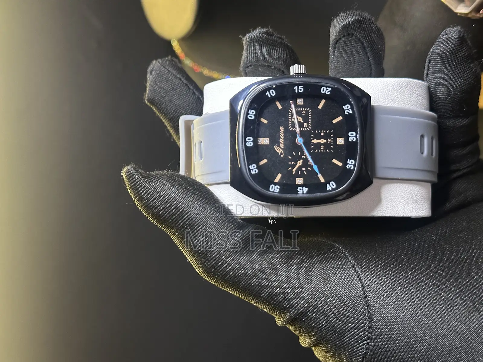 Geneva Chronograph Silicon Band Watches