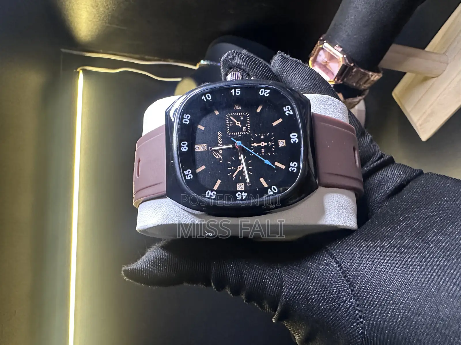 Geneva Chronograph Silicon Band Watches