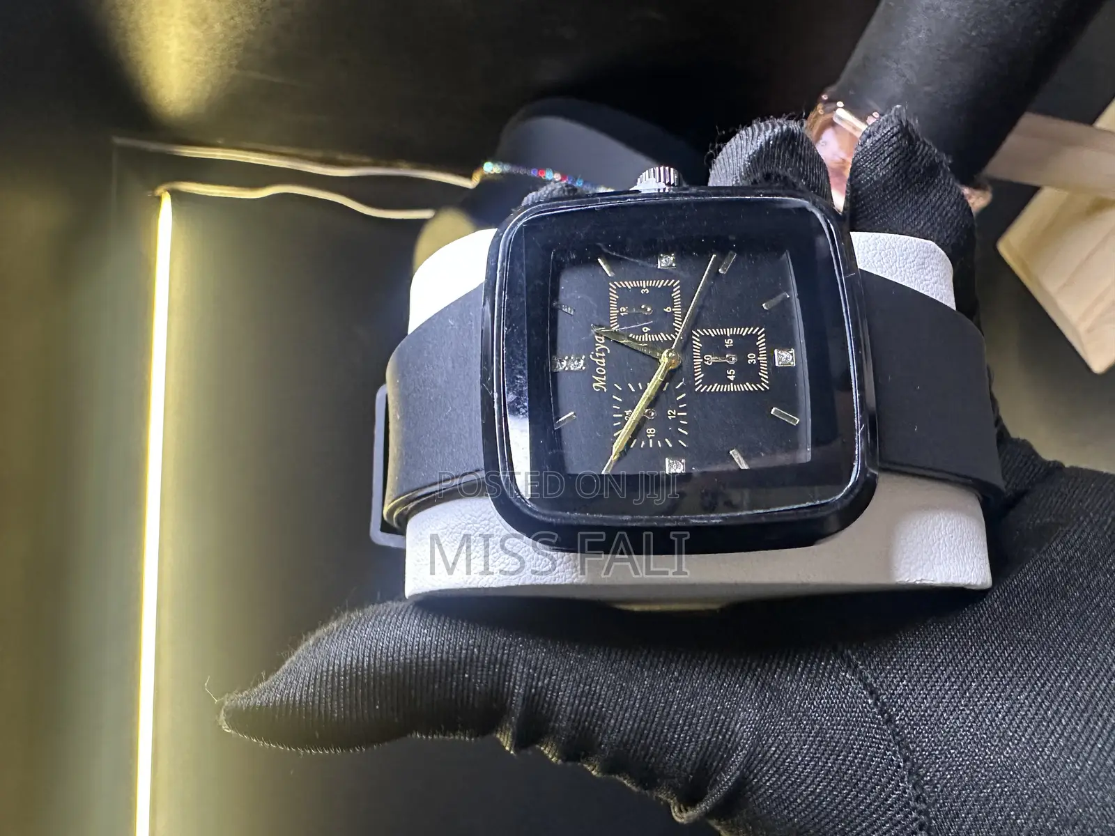 Geneva Chronograph Silicon Band Watches