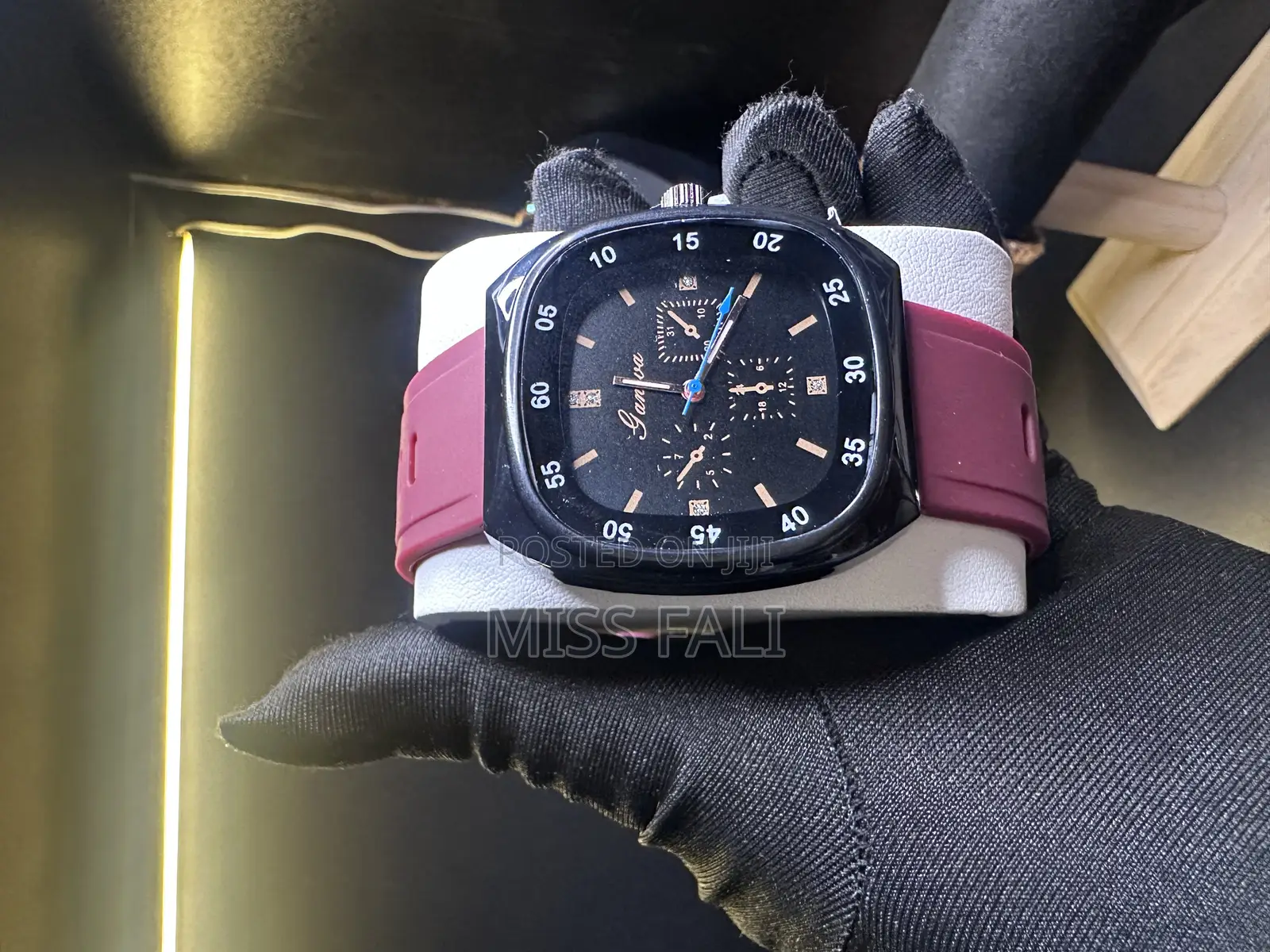 Geneva Chronograph Silicon Band Watches