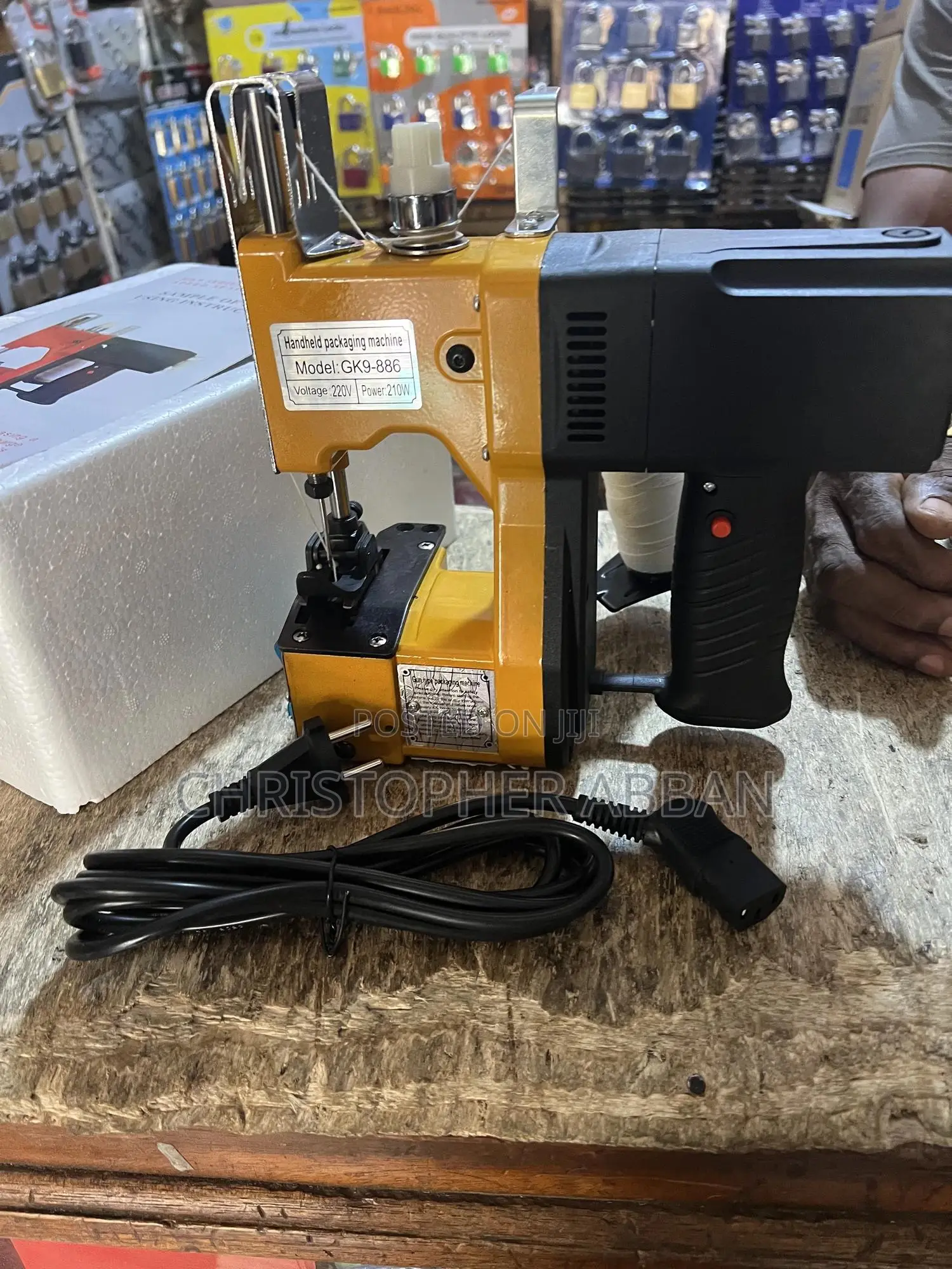 Electric Sack Sewing