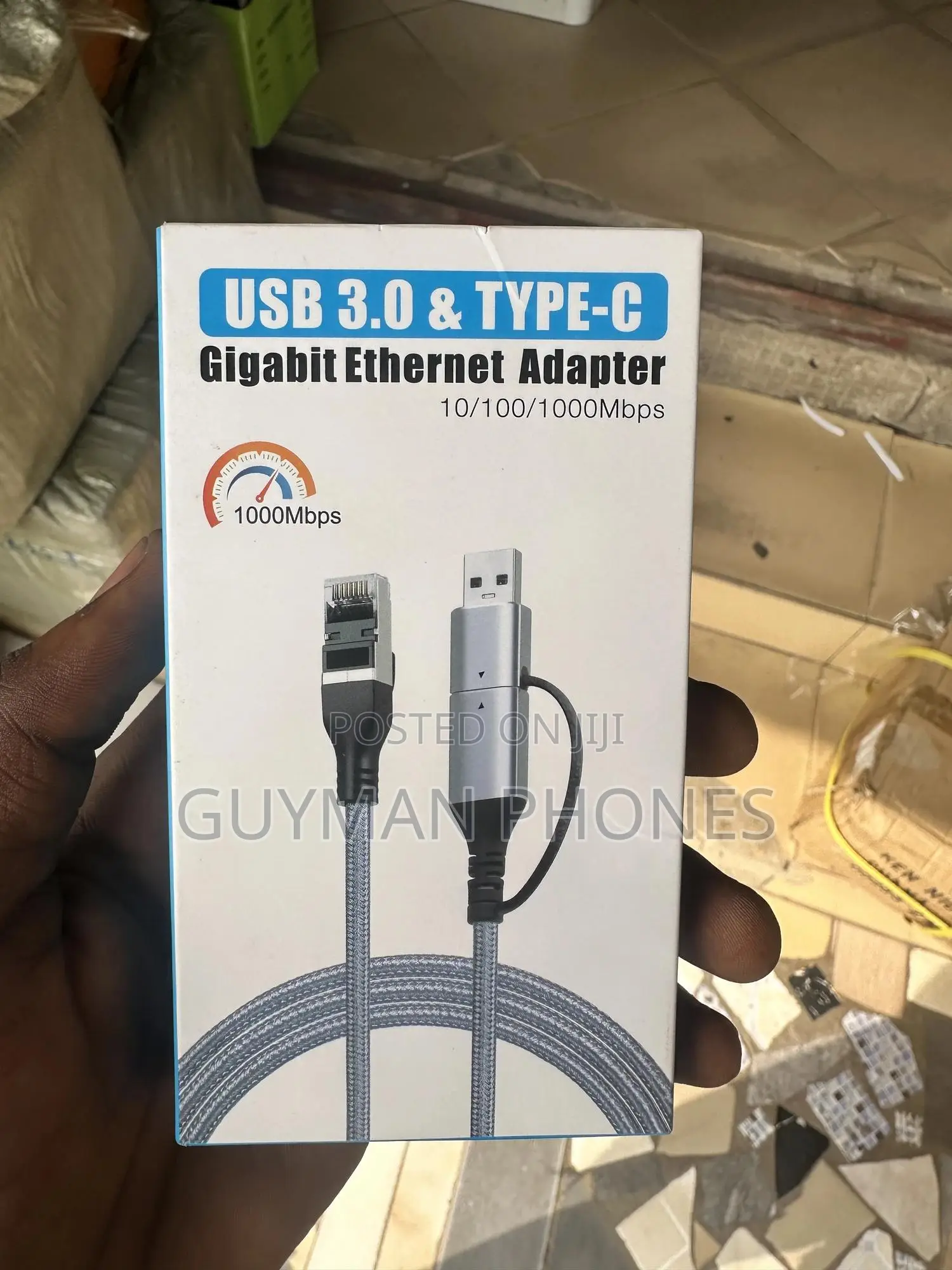 Usb 3.0 Type-C Gigabit Ethernet Adapter
