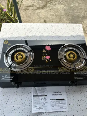 2 Burner Gas Stove (Glass Top)