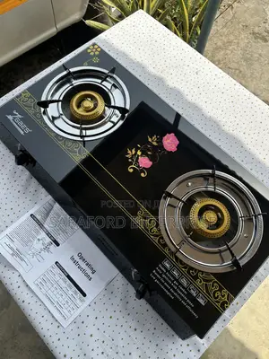 2 Burner Gas Stove (Glass Top)
