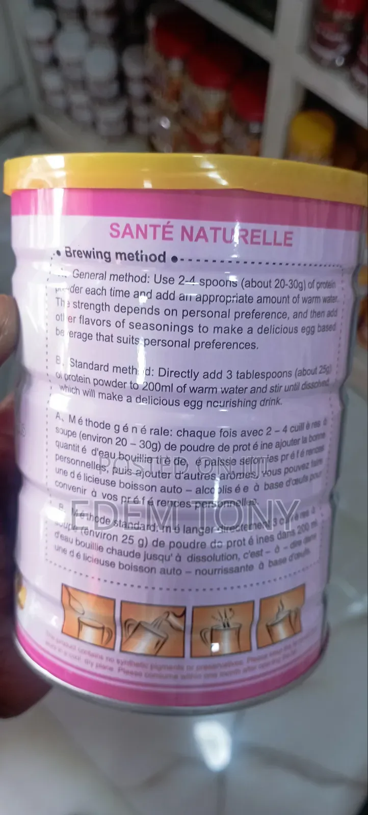 E-Verify Hip, Butt, and Thighs Enlargement Powder