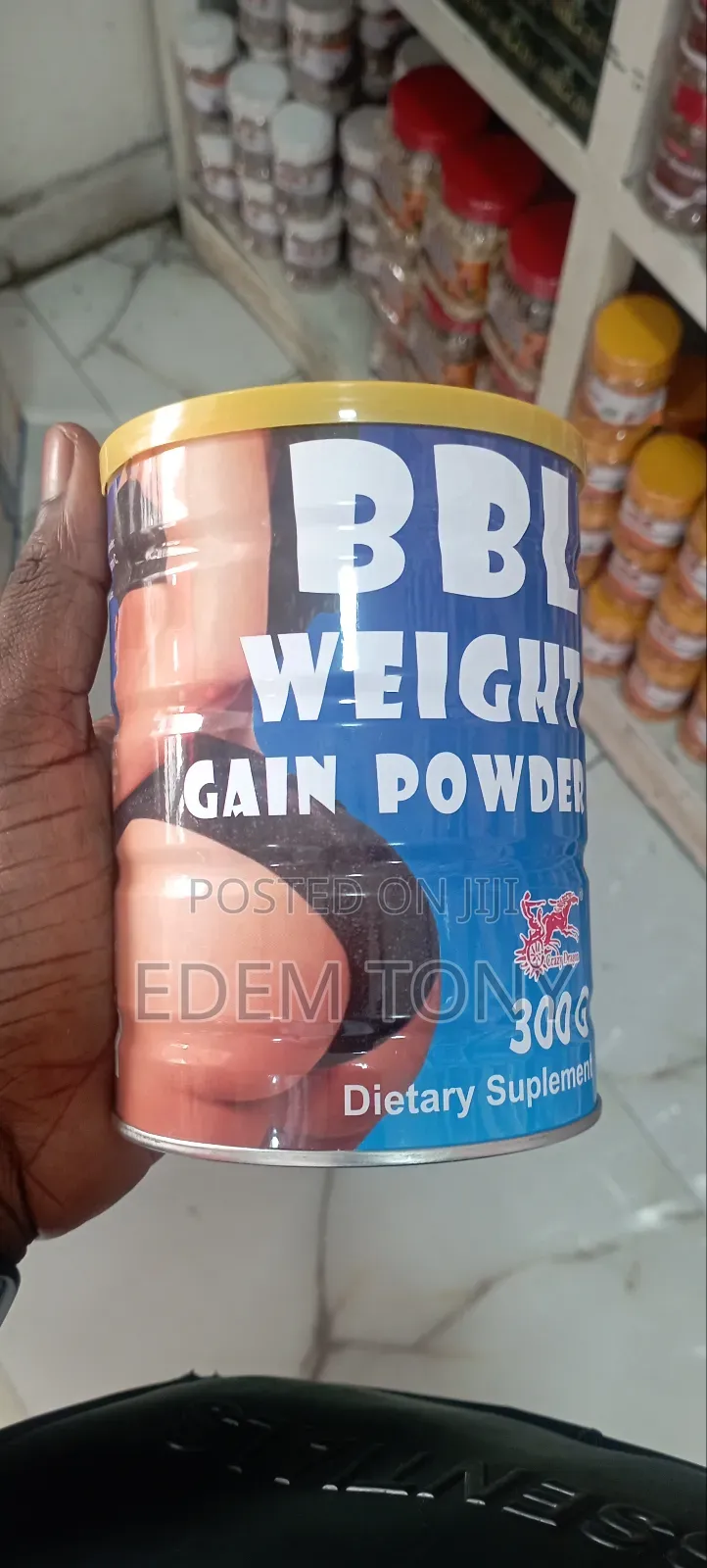 BBL Weight Gain Powder Dietary Supplement.