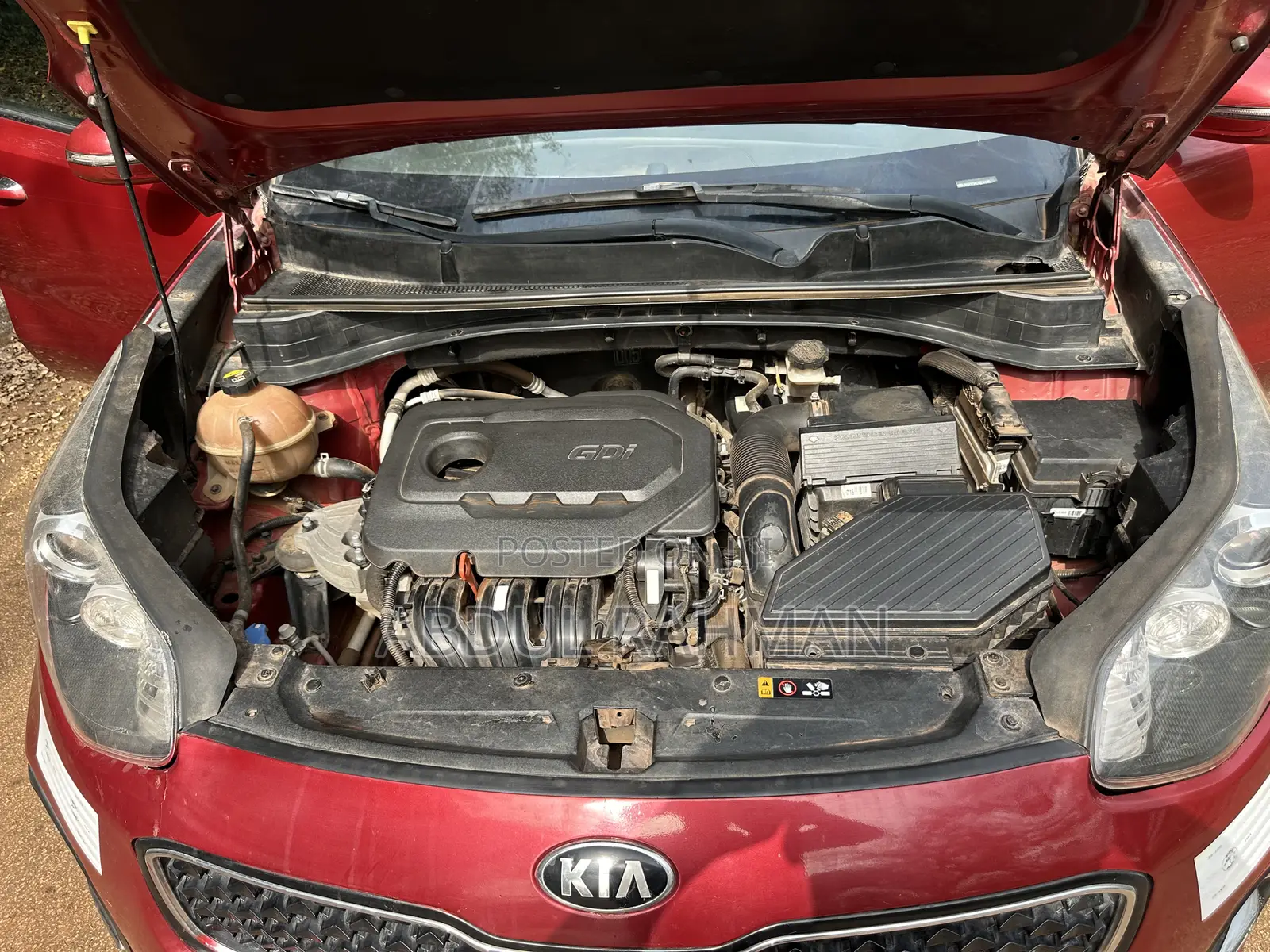 Kia Sportage EX 4dr SUV AWD (2.4L 4cyl 6A) 2017 Red