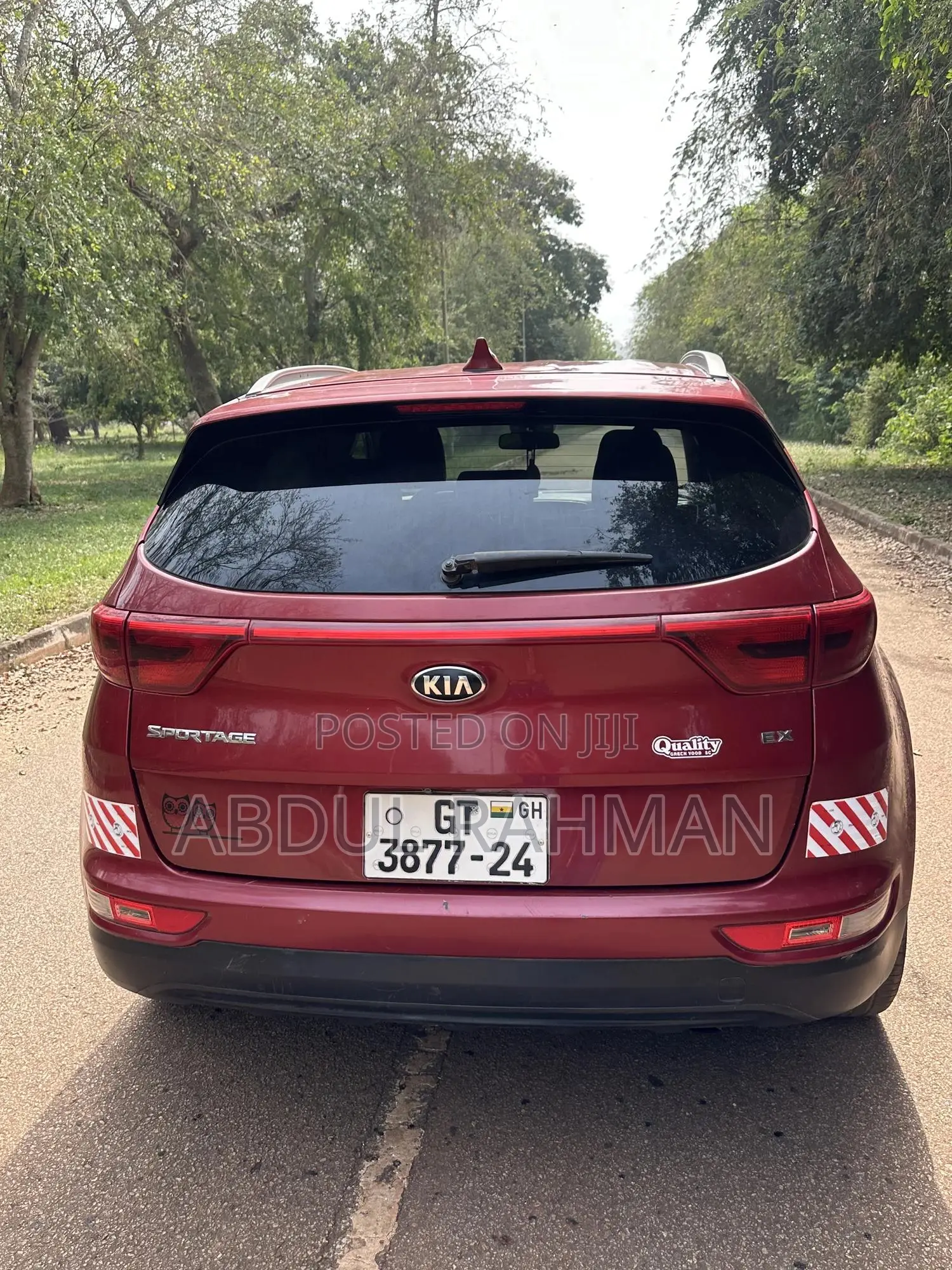 Kia Sportage EX 4dr SUV AWD (2.4L 4cyl 6A) 2017 Red