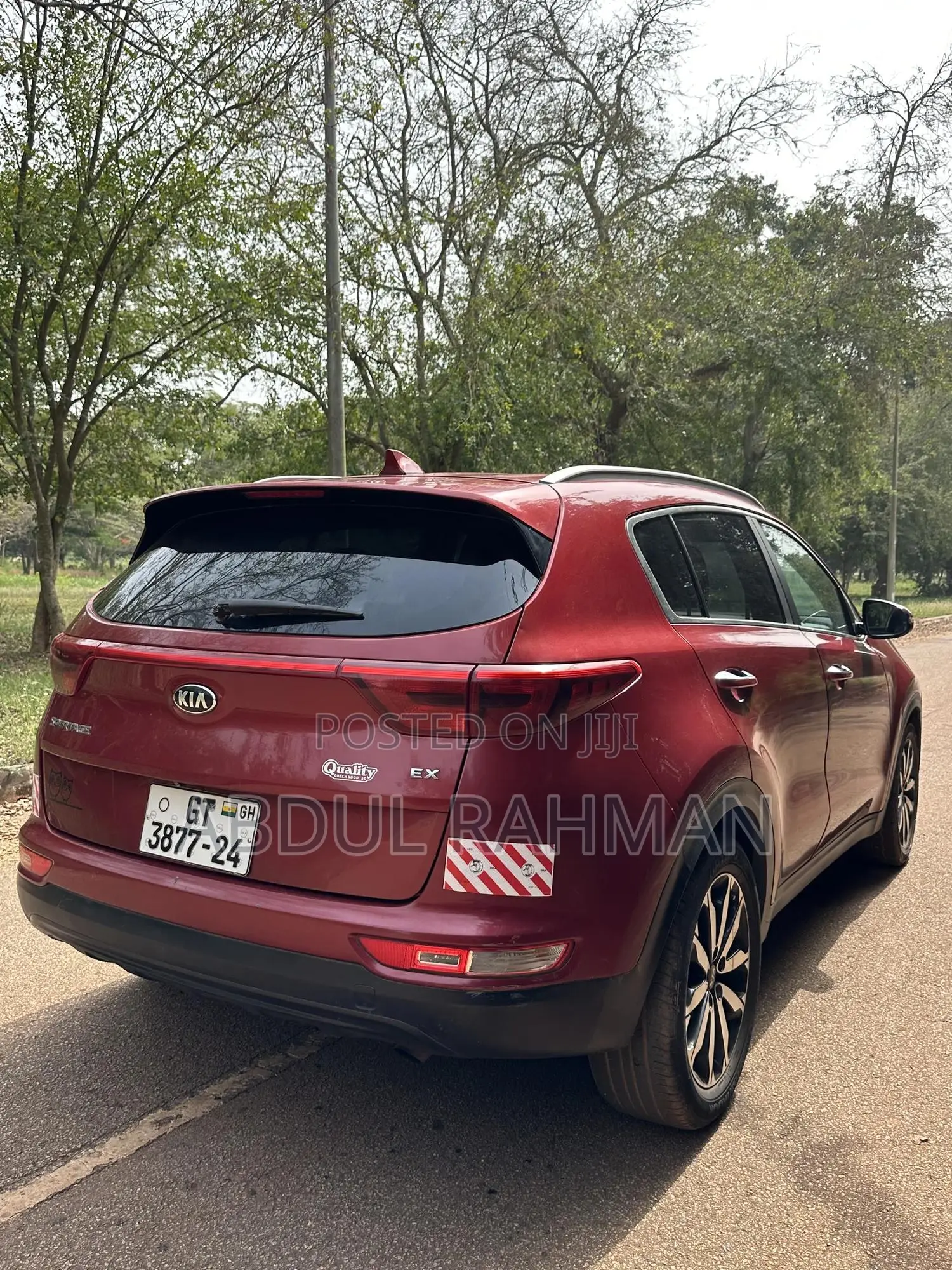 Kia Sportage EX 4dr SUV AWD (2.4L 4cyl 6A) 2017 Red
