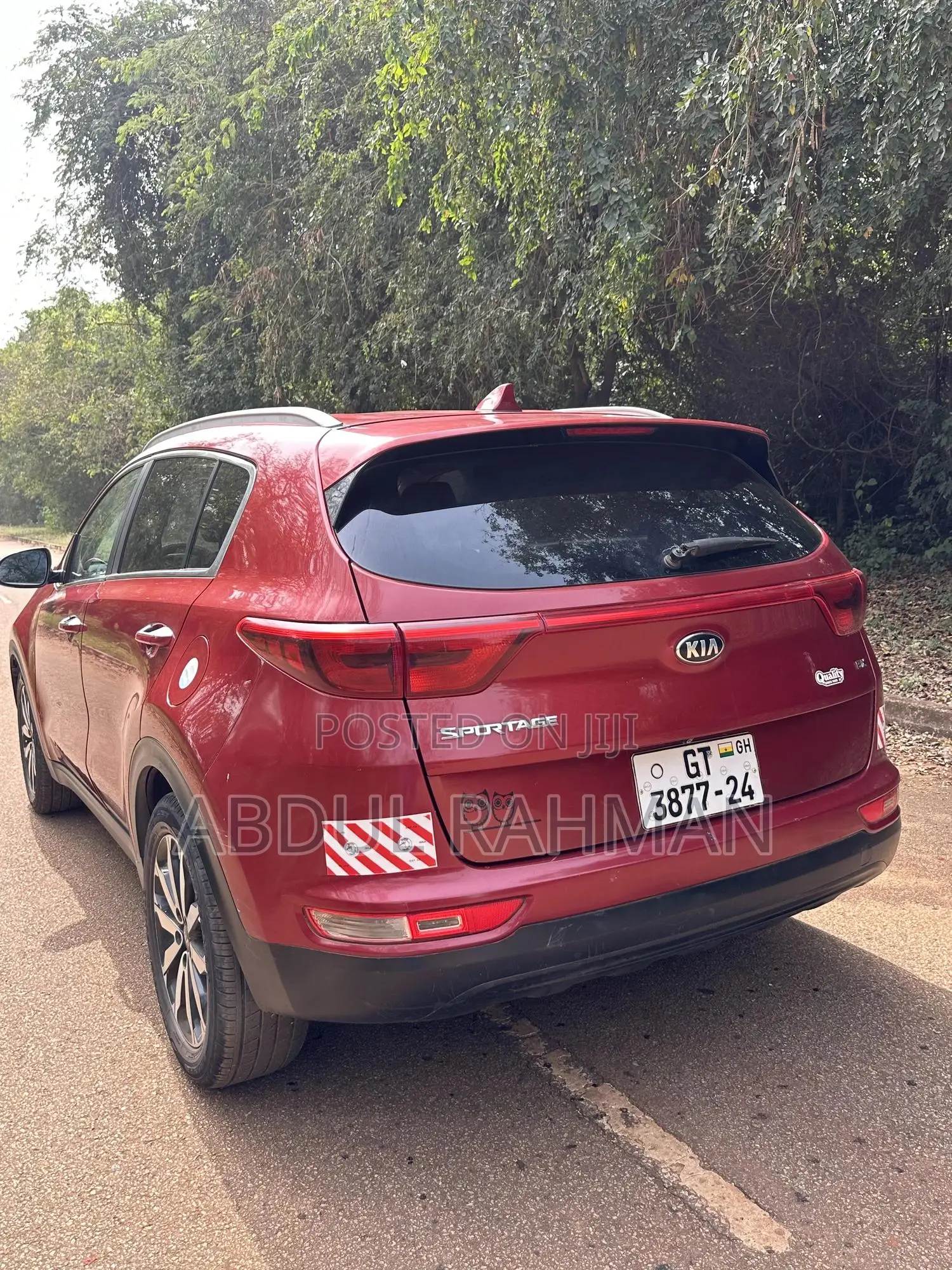 Kia Sportage EX 4dr SUV AWD (2.4L 4cyl 6A) 2017 Red