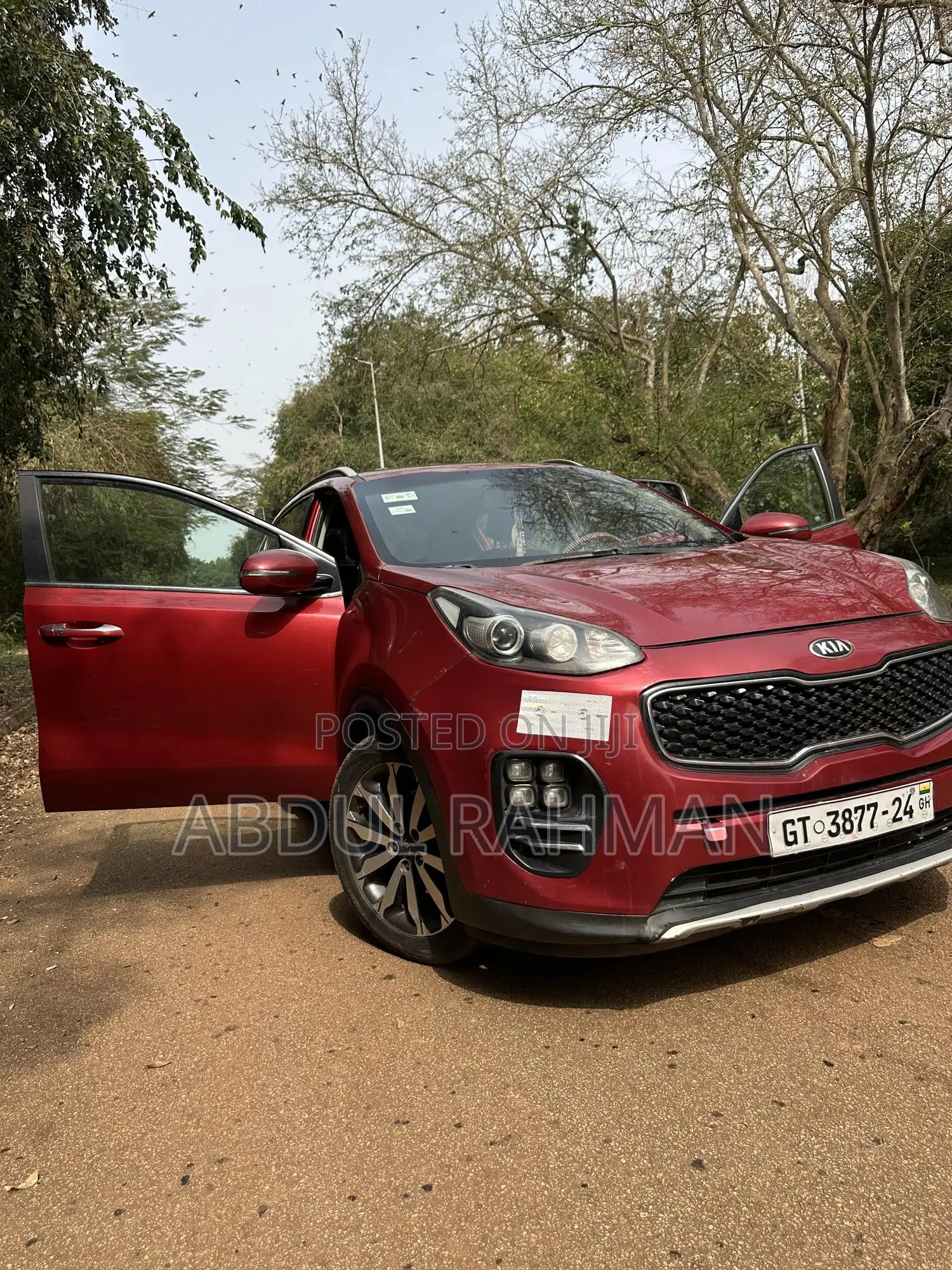 Kia Sportage EX 4dr SUV AWD (2.4L 4cyl 6A) 2017 Red