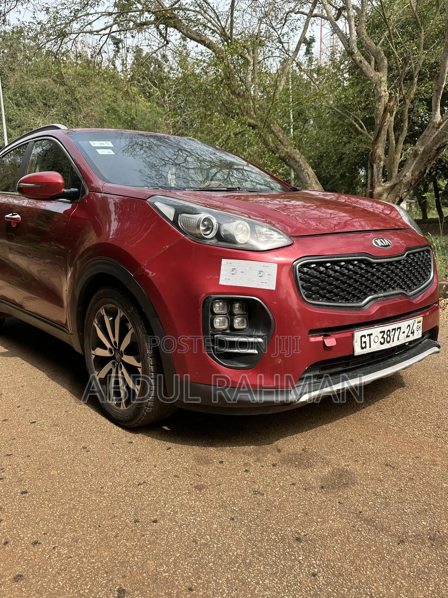 Kia Sportage EX 4dr SUV AWD (2.4L 4cyl 6A) 2017 Red