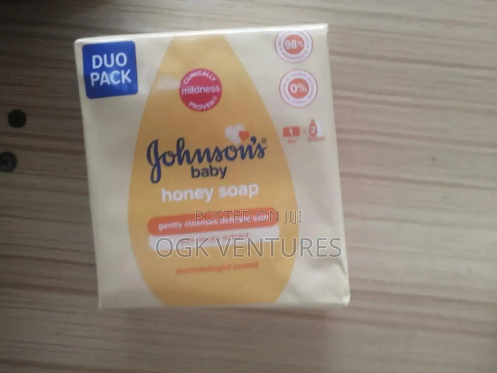 Johnson's Baby Honey Soap Duo Pack
