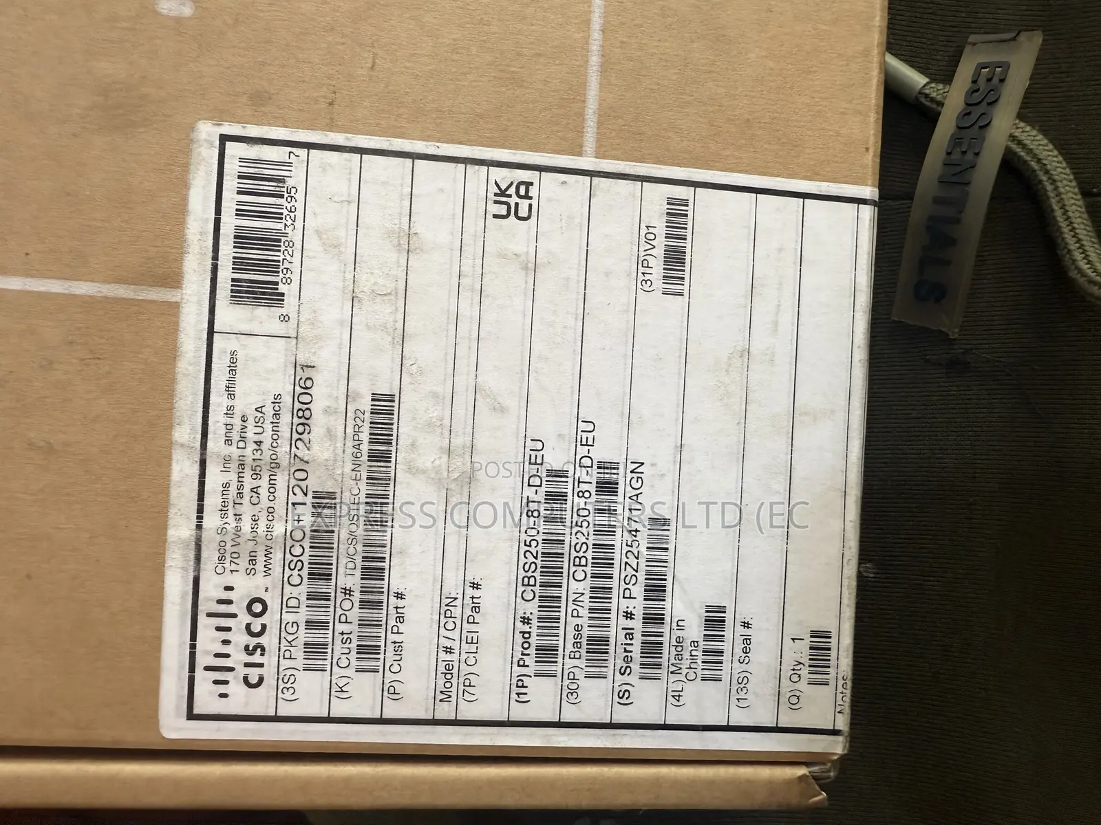 Cisco Business Cbs250-8t-D Smart Poe Switch | 8 Port Ge Original New