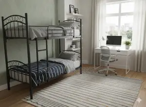 2 in 1 Imported Metal Bunk Bed Bedframe