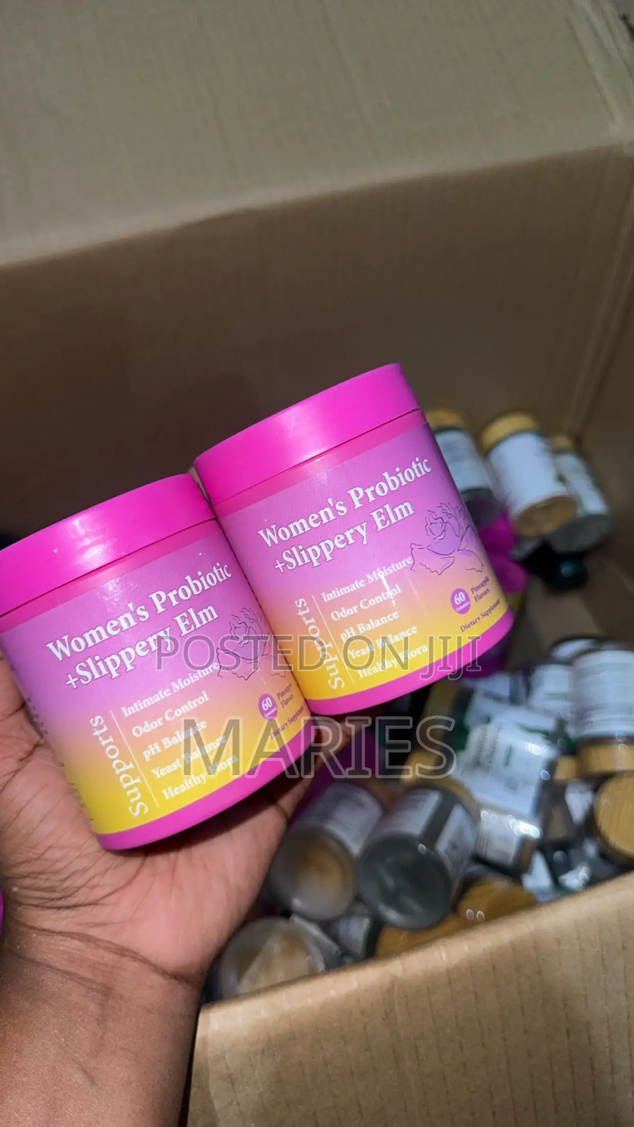 Probiotics and Slippery Elm