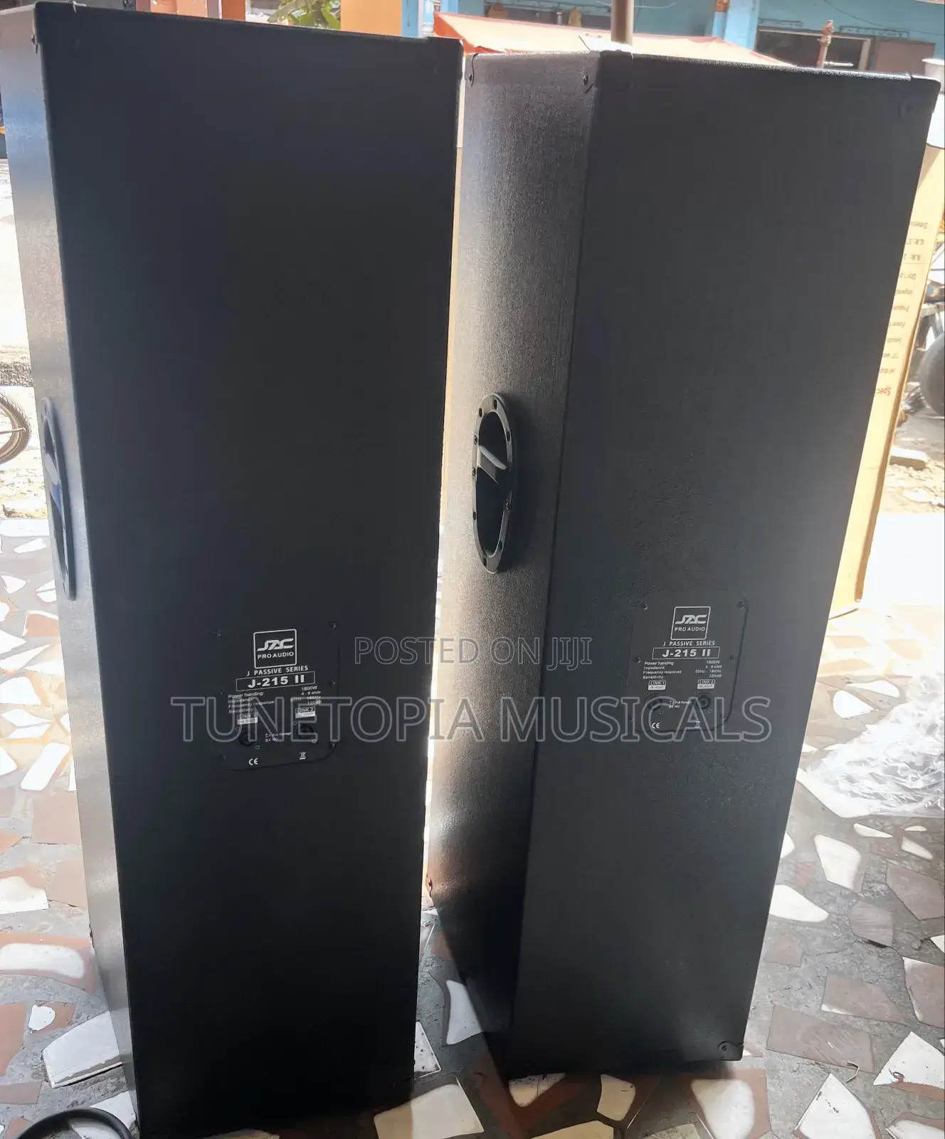 Jac Pro Audio J Passive Series J-215 Ii Full-range Passive Speaker