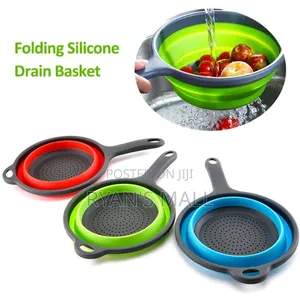 Foldabke Silicon Strainer