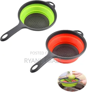 Foldabke Silicon Strainer