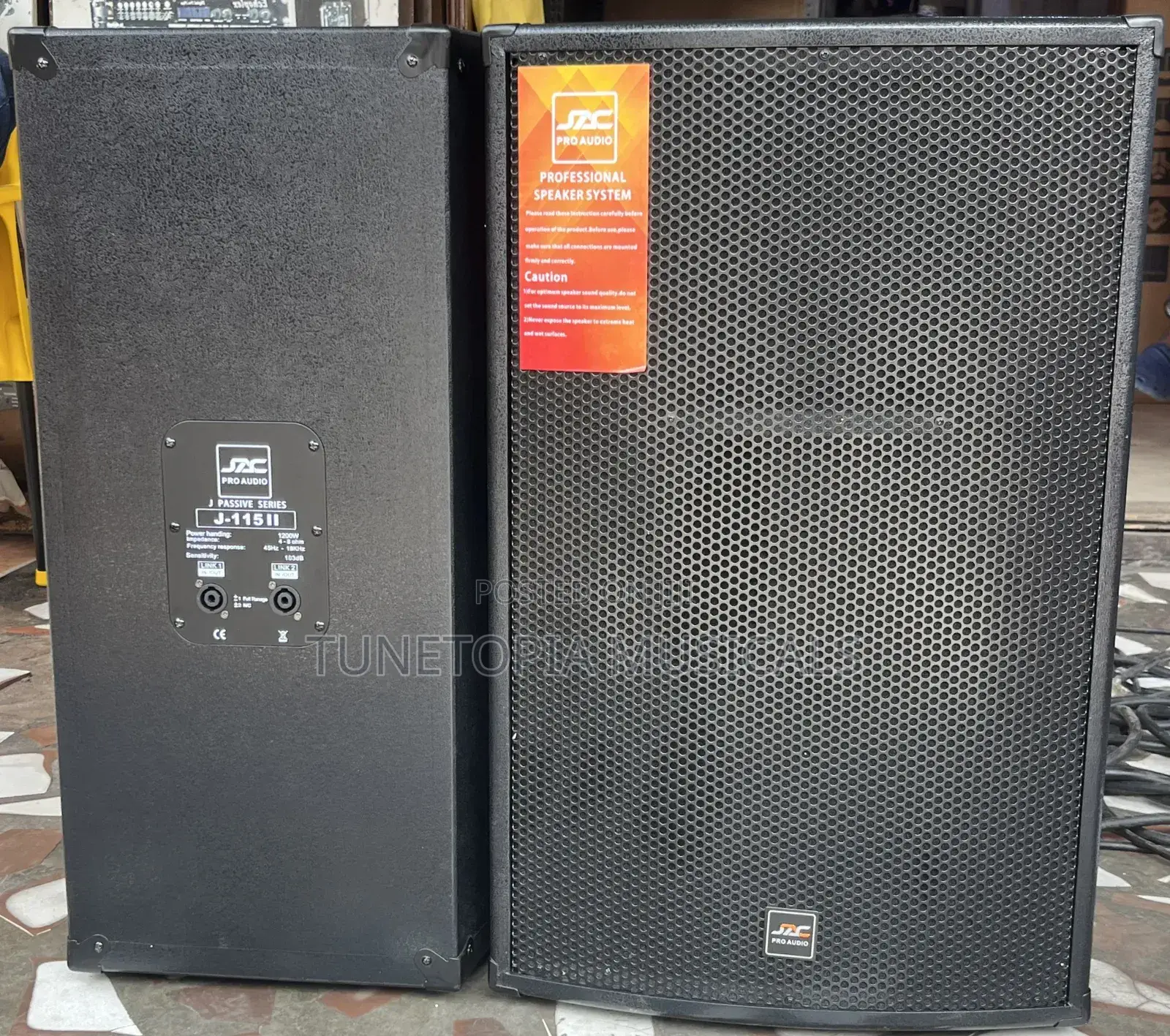 Jac Pro Audio J-115ii Passive Half-range Professional Speaker