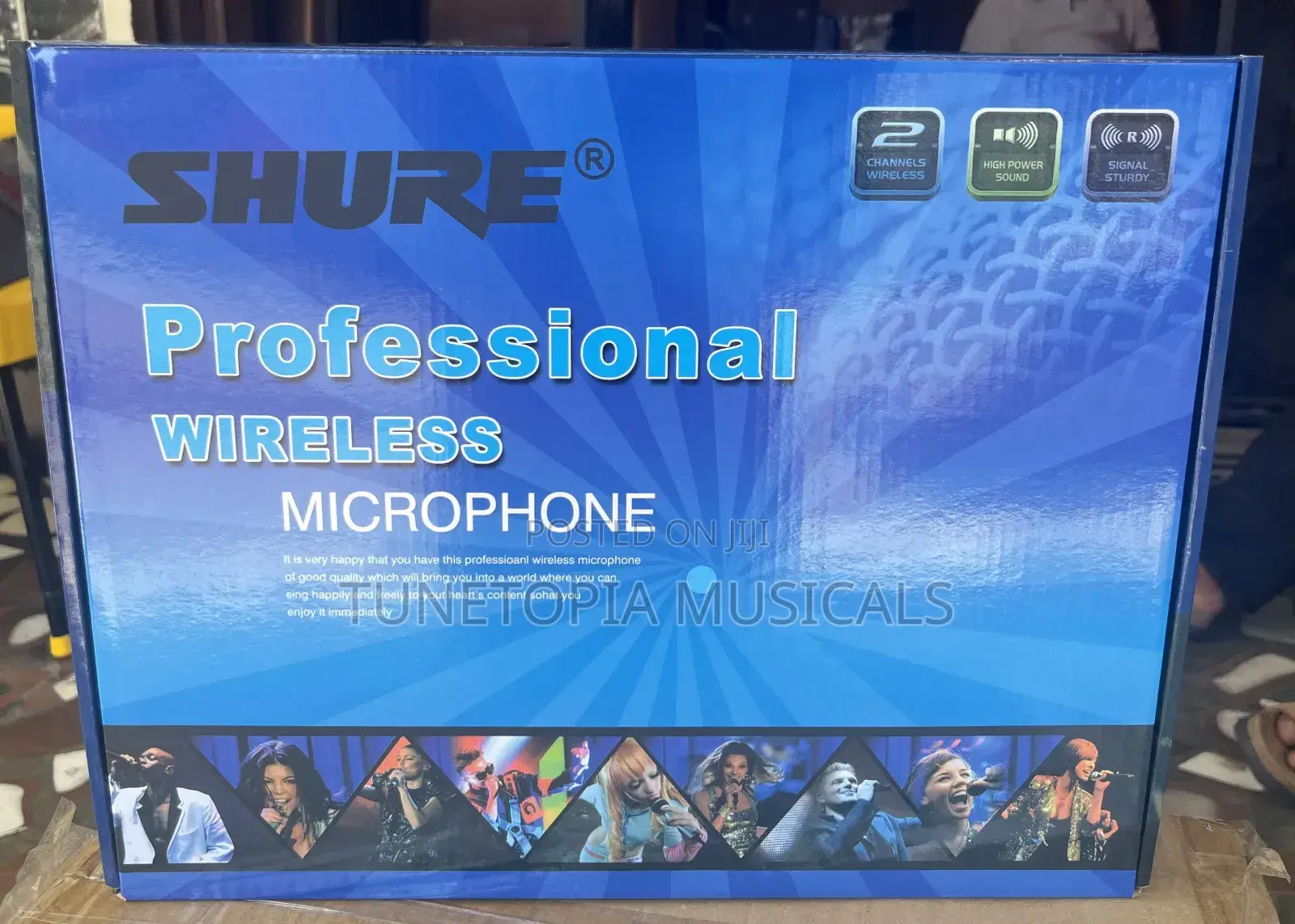 Shure Ut-282 Uhf Professional Wireless Microphone