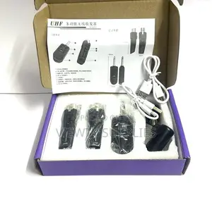 Xtuga S2 Uhf Wireless Microphone Converter XLR Transmitter Receiver