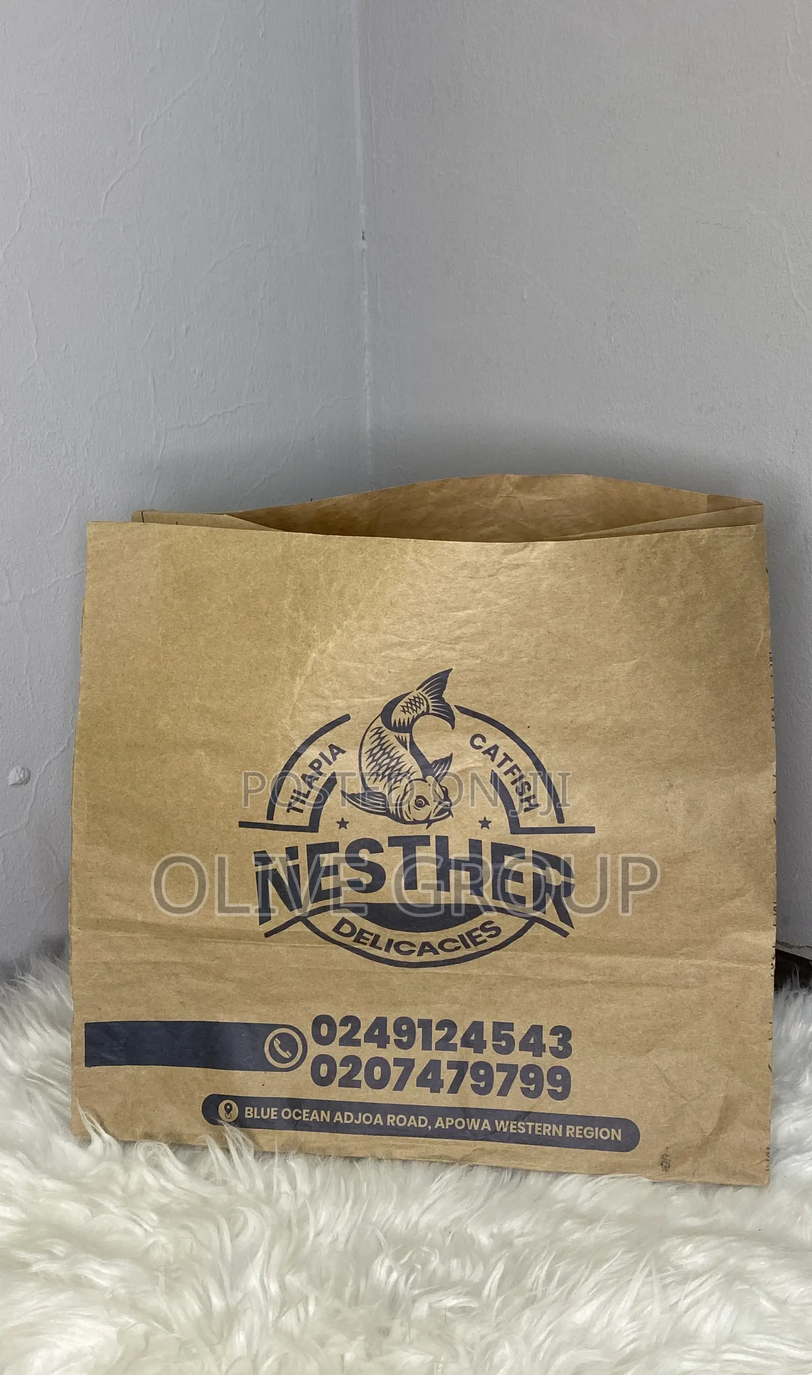 A2 Food Vending Paper Bag