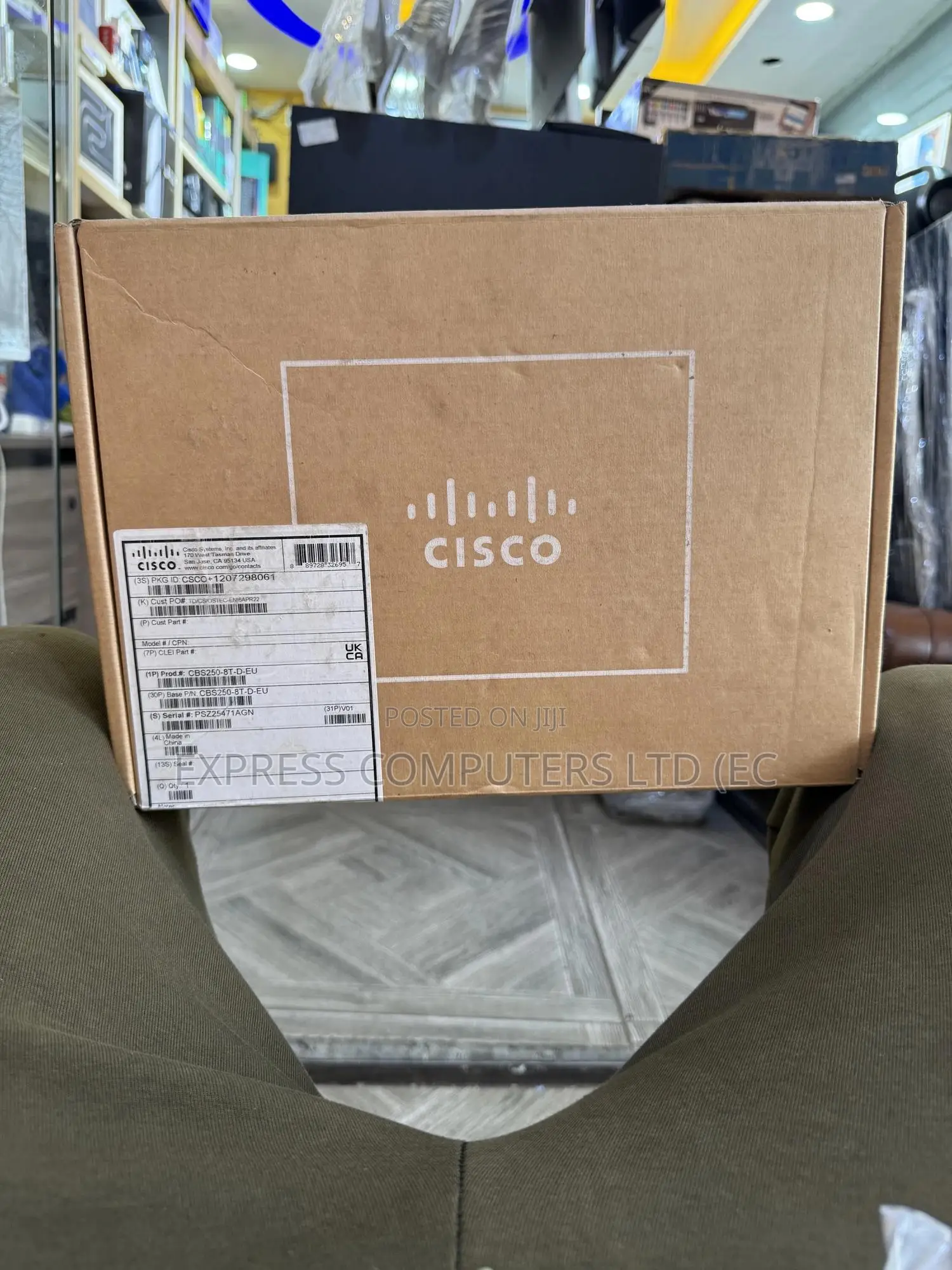 Cisco Business Cbs250-8t-D Smart Poe Switch | 8 Port Ge Original New