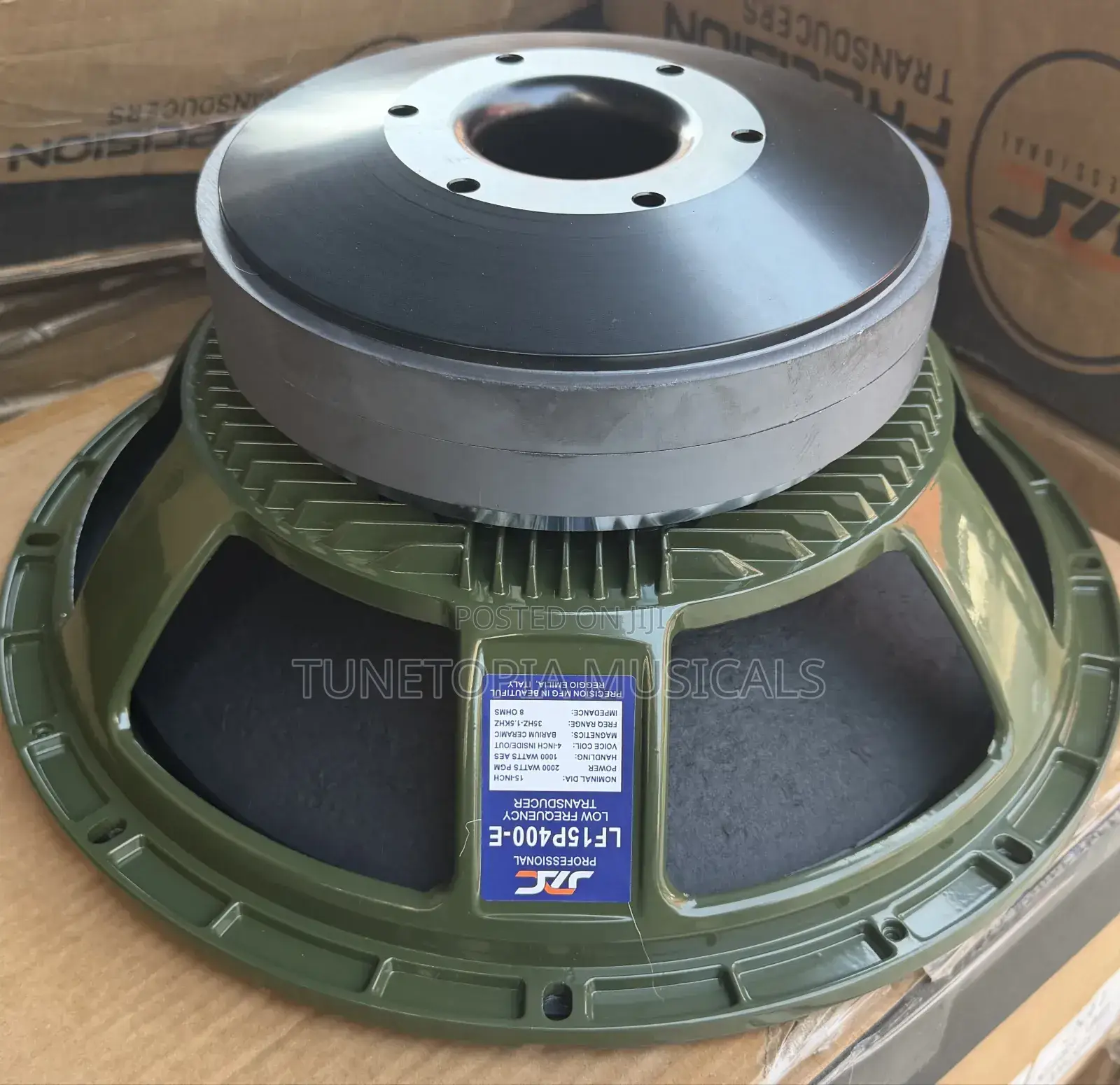 Jac Professional Lf15p400-e Double Magnet 15inches Pair Naked Speaker