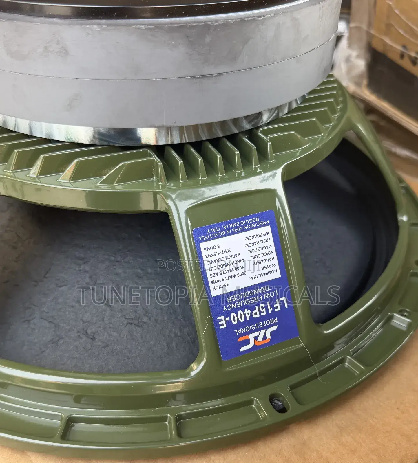 Jac Professional Lf15p400-e Double Magnet 15inches Pair Naked Speaker