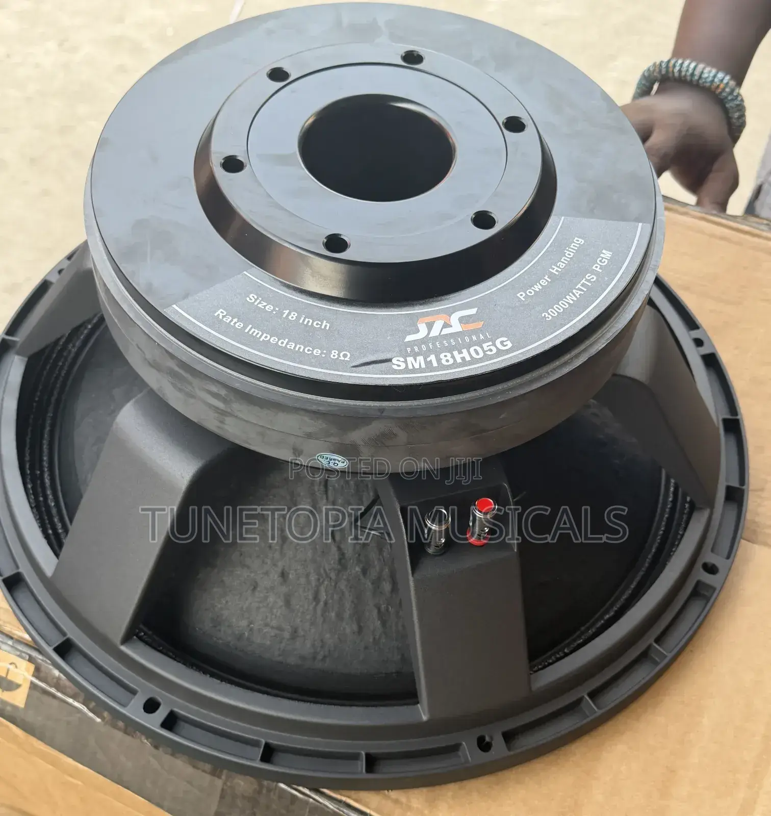 Jac Sm18h05g Professional 18-inches 3000watt Pair Of Naked Subwoofer.
