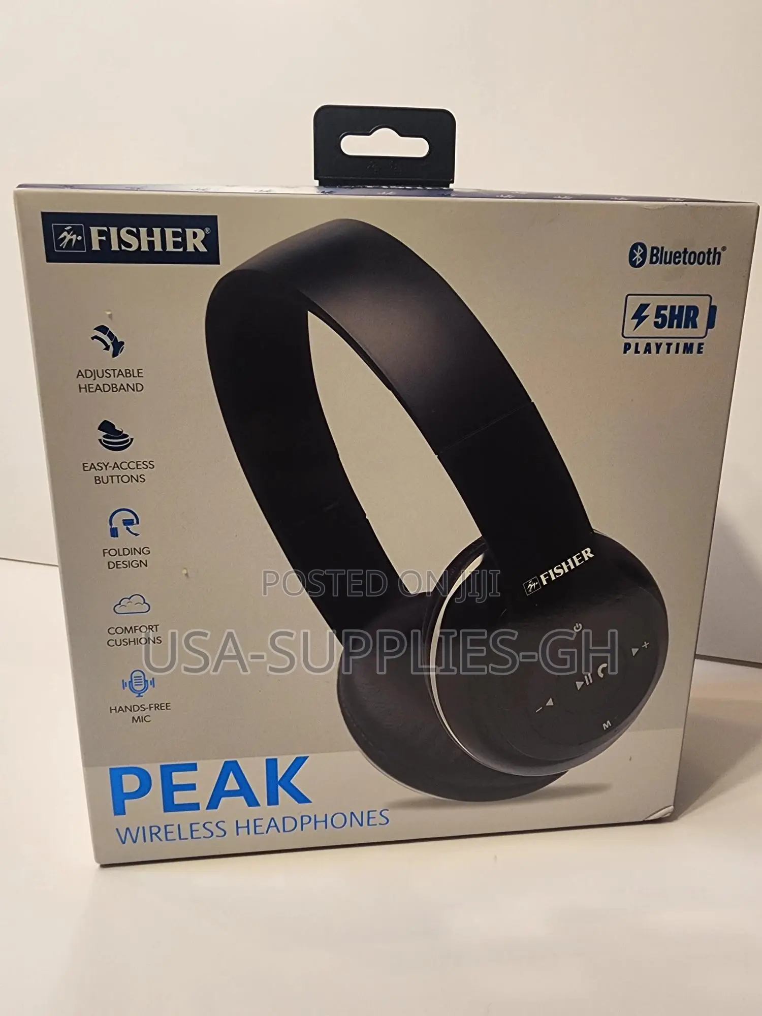 Fisher Peak Wireless Headphones From Usa