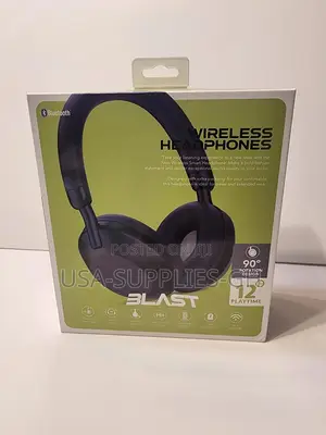 Blast Wireless Headphones With Bass Boost From Usa