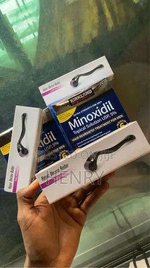 Kirkland Minoxidil And Derma Roller