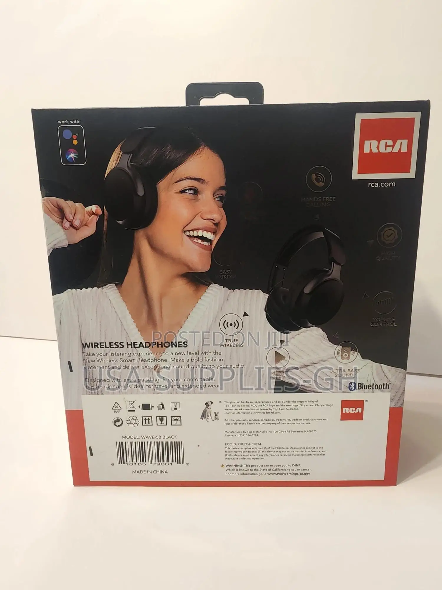 Rca Wireless Headphones With From Usa