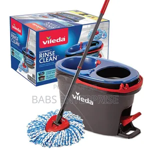 Vileda Rinseclean Spin Mope & Two Bucket System