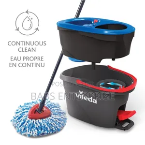 Vileda Rinseclean Spin Mope & Two Bucket System