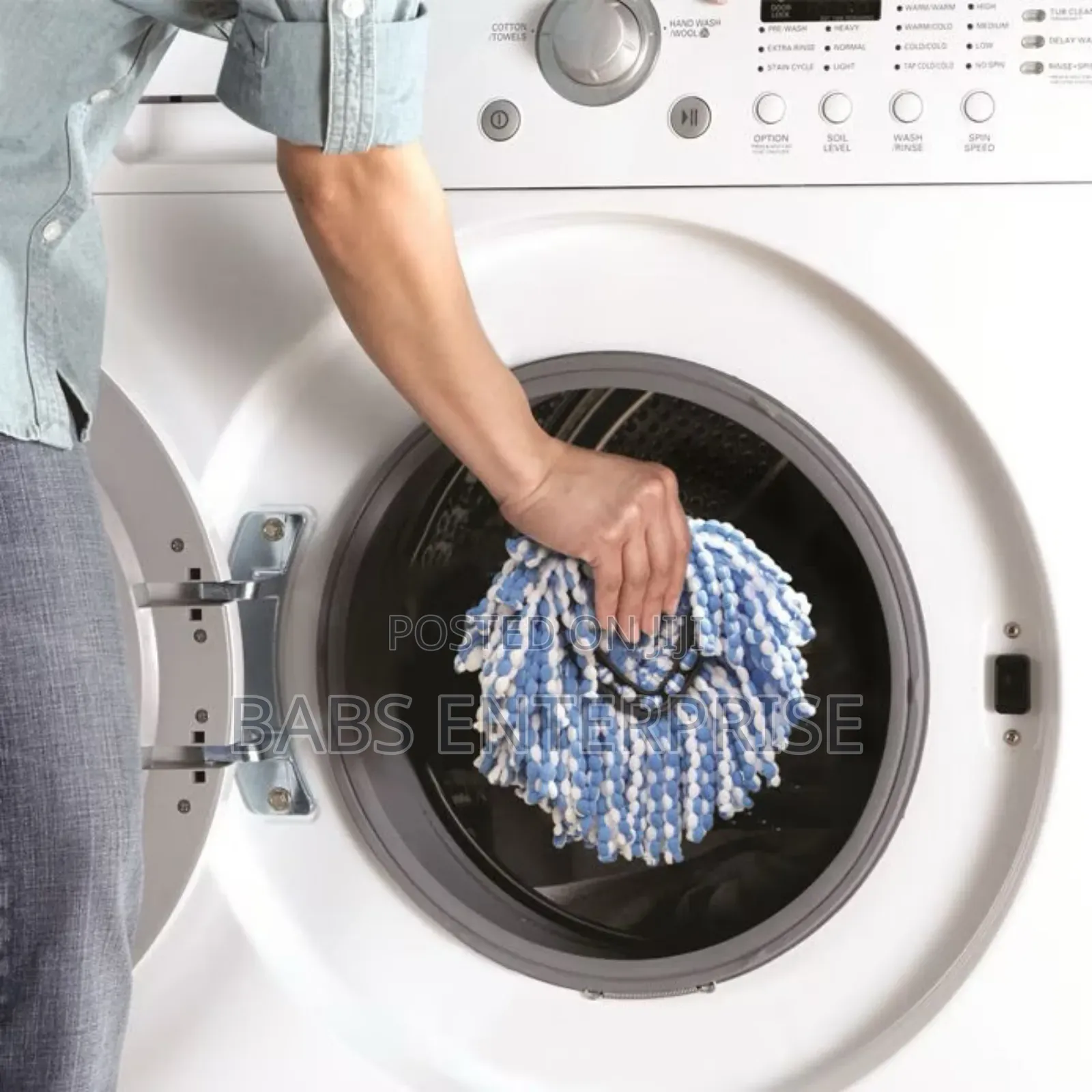 Vileda Rinseclean Spin Mope & Two Bucket System