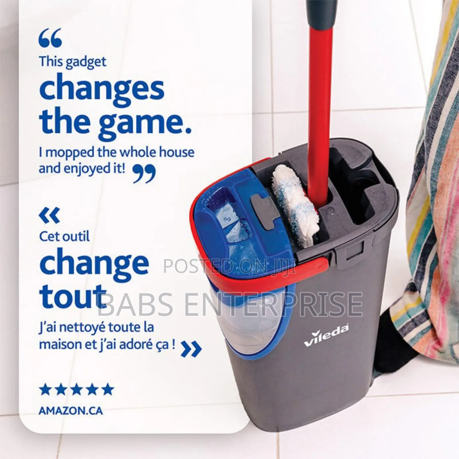 Vileda H2pro Flat Mop System